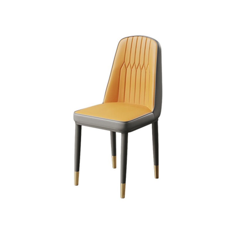 A Set of 2 Scott Dining Chairs, PU Leather - Joe’s Haven