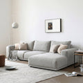 Frances Three Seater Corner, Four Seater Corner Sofa, Cotton Linen - Joe’s Haven
