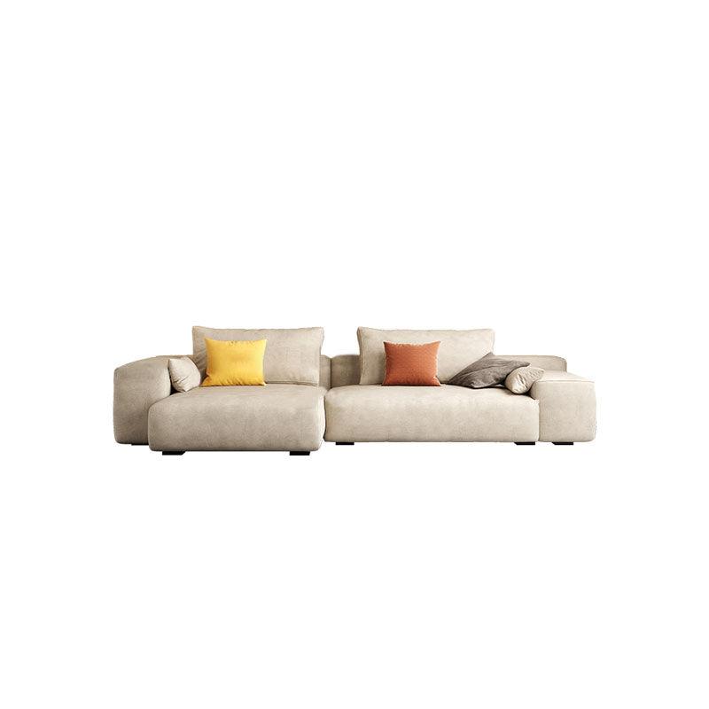 R87 Calvin Two Seater Corner Sofa, Leathaire - Joe’s Haven