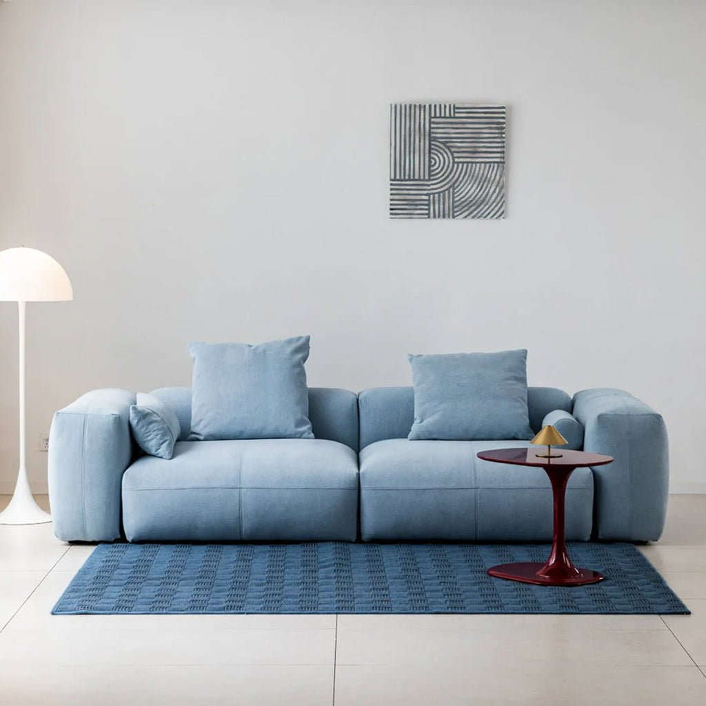 Gagnon Modular Sofa, Two Seater Sofa, Blue - Joe’s Haven