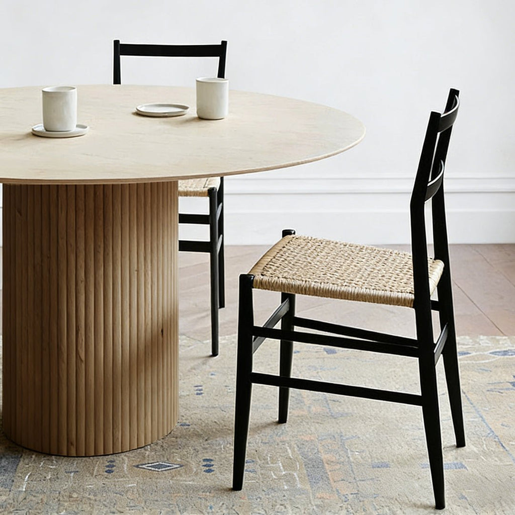 Ivar Round Dining Table, Oak Or Walnut - Joe’s Haven