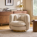 Nova Swivel Armchair, Boucle - Joe’s Haven