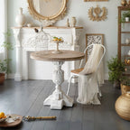 Leif Retro White Dining Table - Joe’s Haven