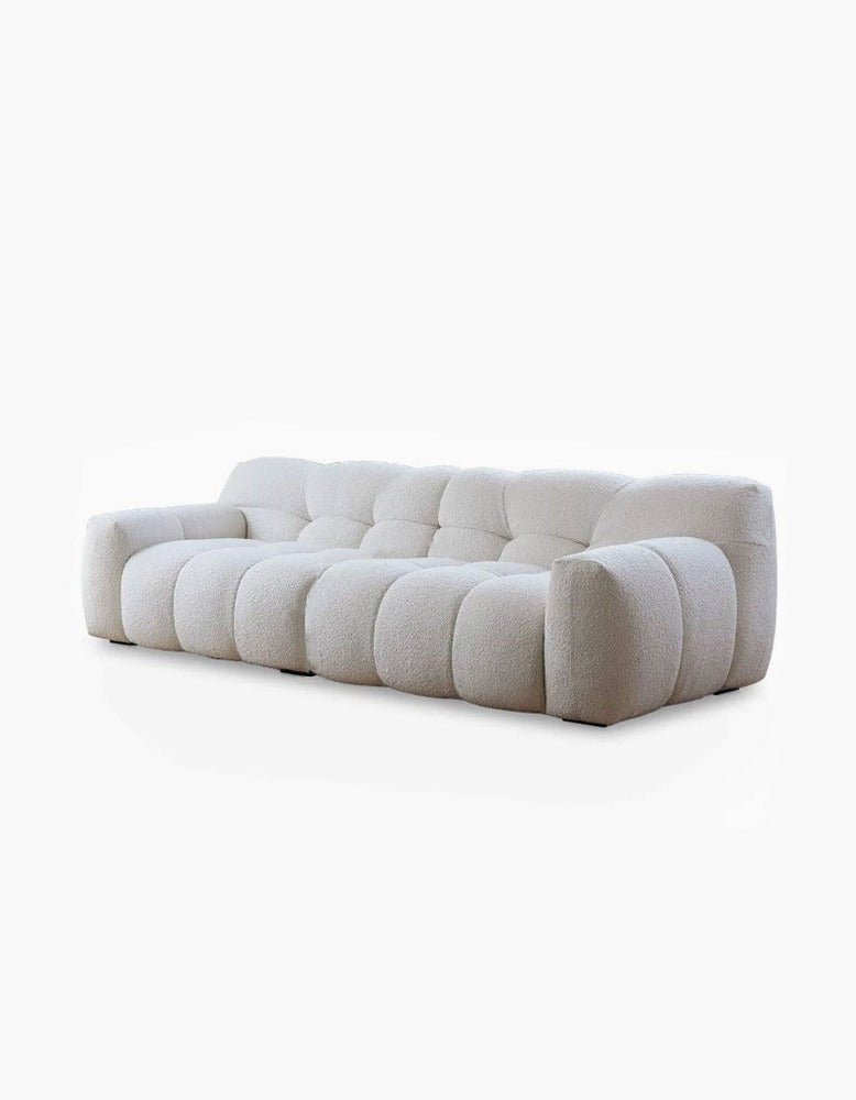Cora Cloud Two/Three Seater Sofa, Boucle - Joe’s Haven
