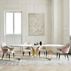Arpen Dining Table, Marble, Dining Table Set - Joe’s Haven
