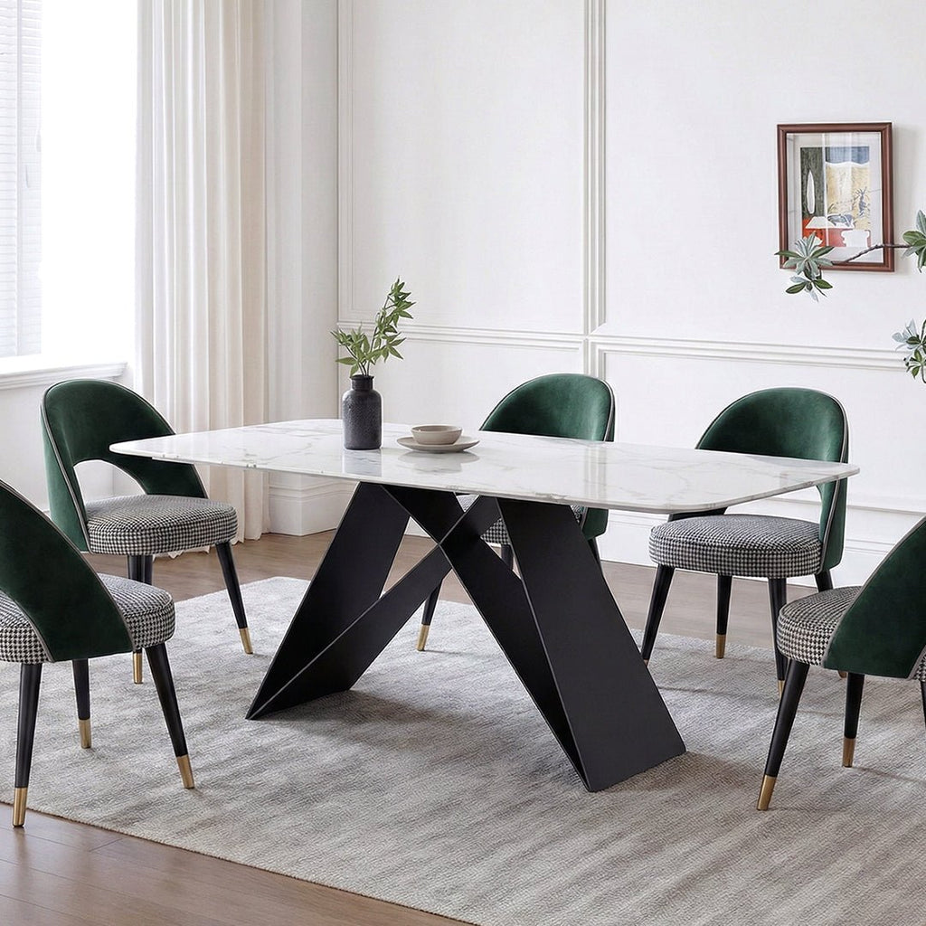 Amsterdam Dining Table, Sintered Stone - Joe’s Haven