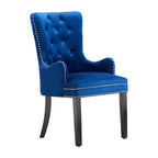 Windsor LUX Velvet Dining Chair (with armrests) - Joe’s Haven