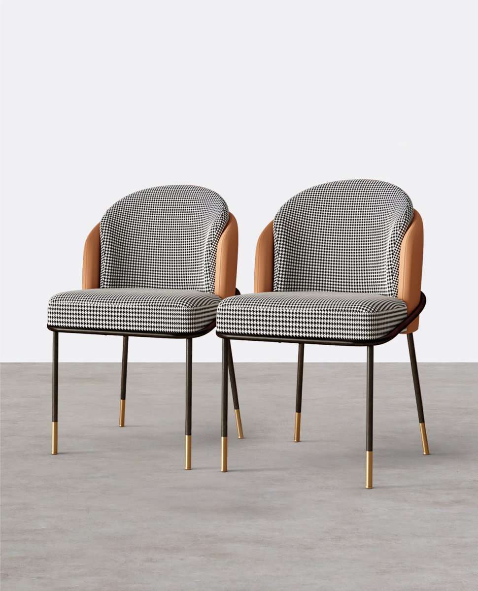 A Set of 2 Ratley Dining Chair, Linen - Joe’s Haven