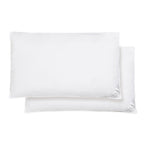 2 Pack Luxury Hotel Quality Duck Feather and Down Pillows Pair - Joe’s Haven