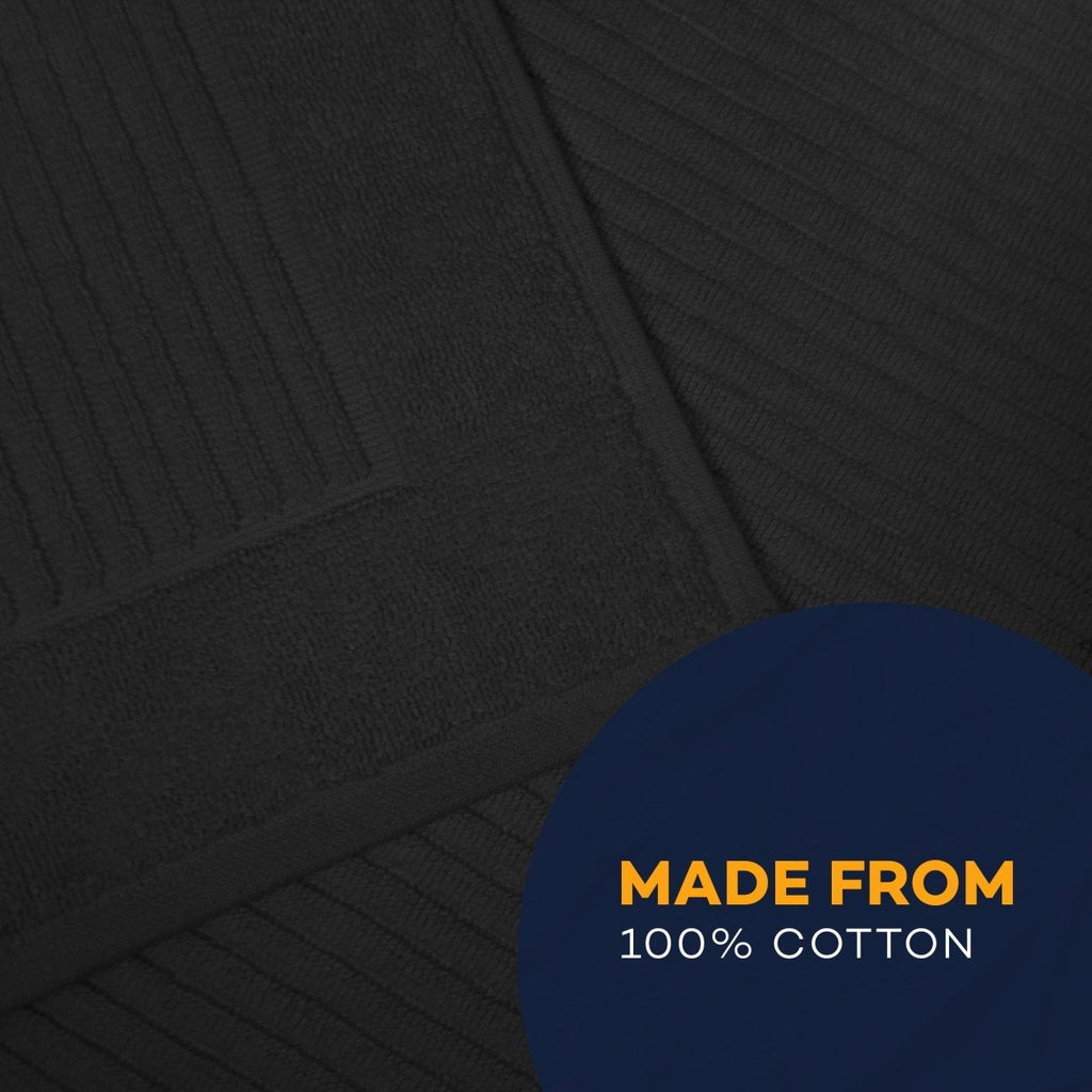 2 Piece Monaco Non Slip Bath Mat and Pedestal Set - Joe’s Haven