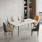 A Set of 2 Scott Dining Chairs, PU Leather - Joe’s Haven