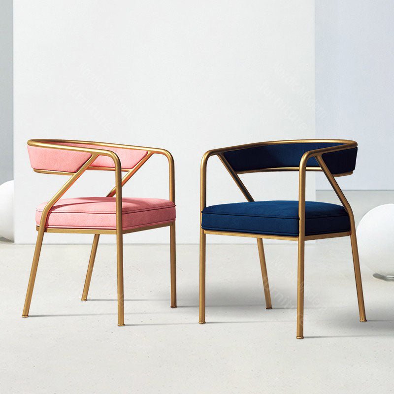 Dwight Dining Chair, Gold Frame - Joe’s Haven