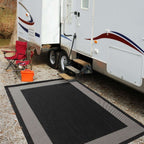 Ecology Outdoor Rug Black | 200bl - Joe’s Haven