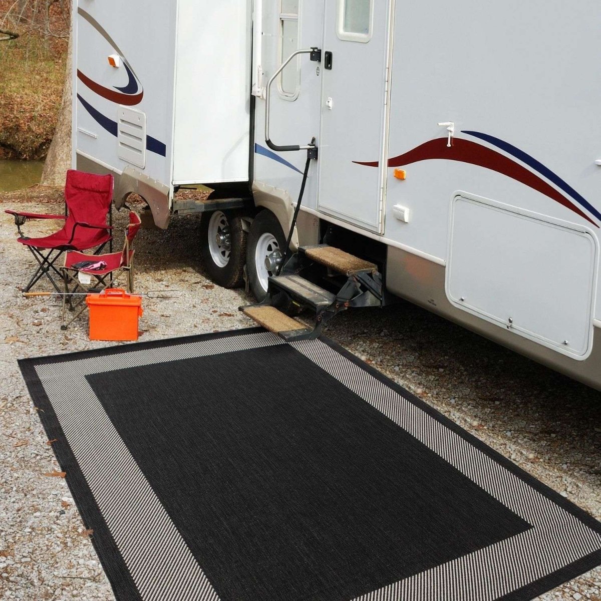 Ecology Outdoor Rug Black | 200bl - Joe’s Haven