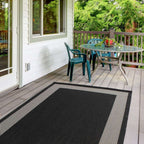 Ecology Outdoor Rug Black | 200bl - Joe’s Haven
