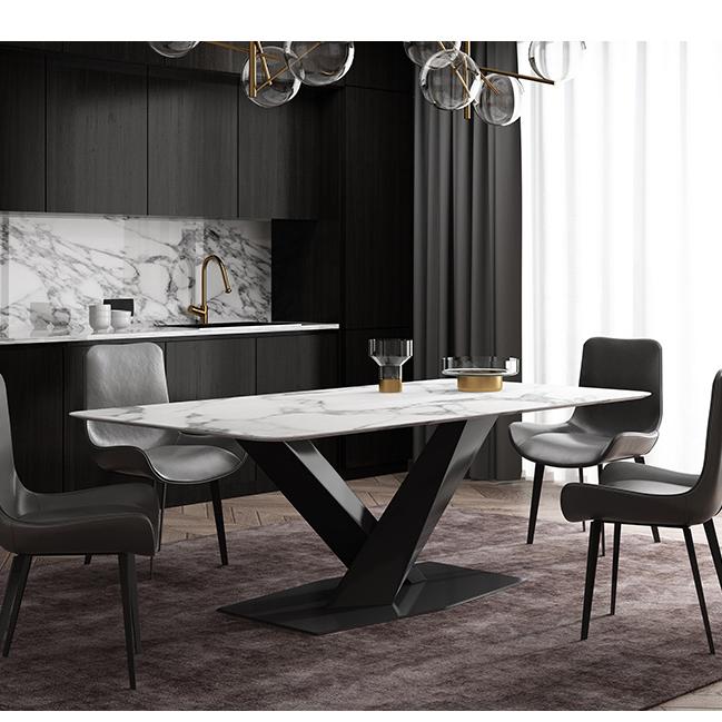 Sanders Dining Table, Sintered Stone - Joe’s Haven