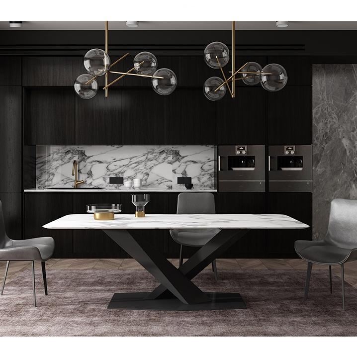 Sanders Dining Table, Sintered Stone - Joe’s Haven