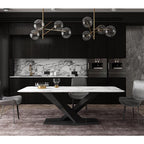 Sanders Dining Table, Sintered Stone - Joe’s Haven