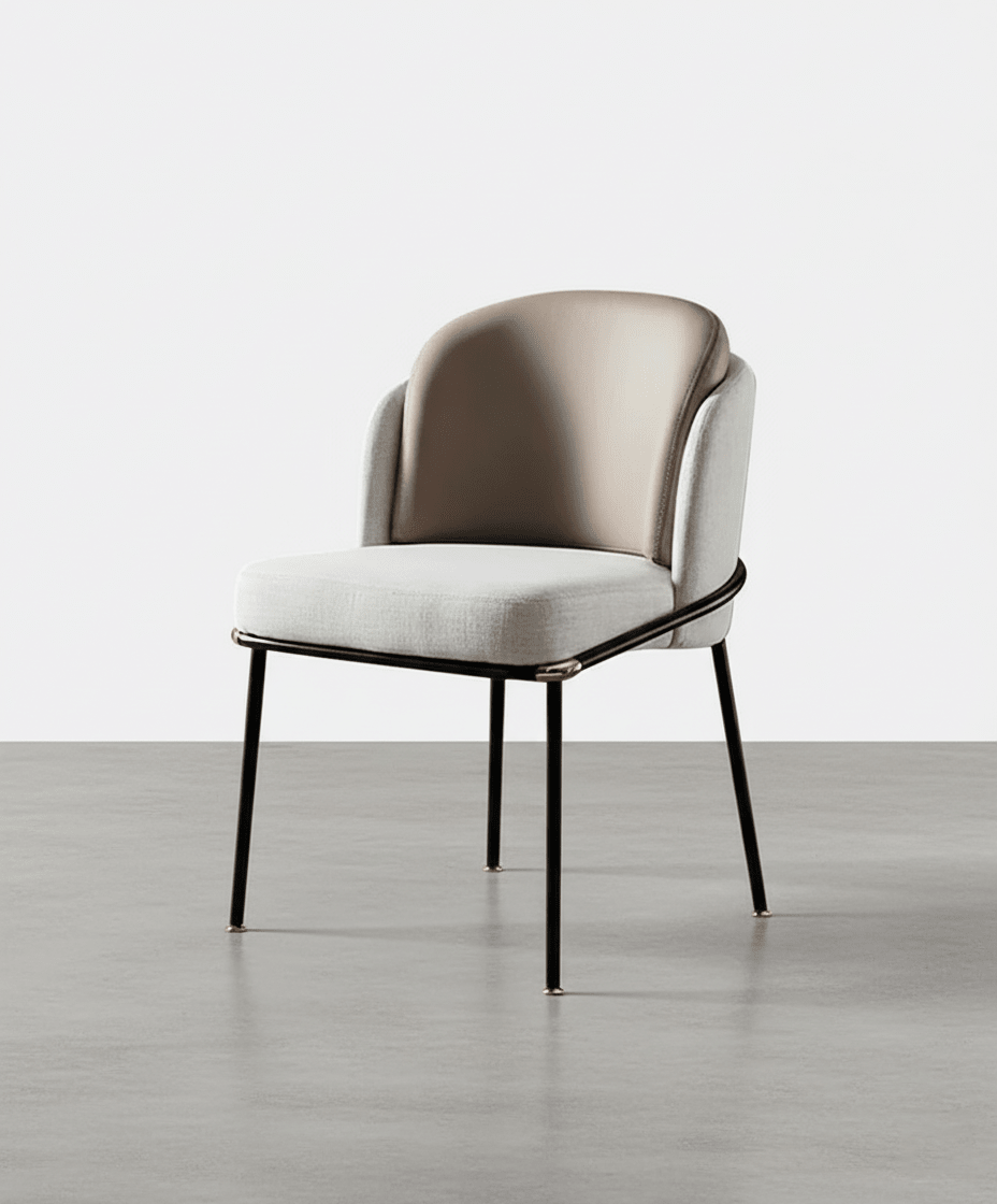 Theobald Dining Chair, Grey - Joe’s Haven