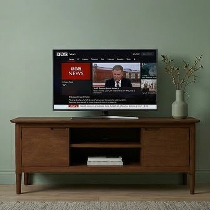 Norway Dark Walnut TV Stand & Media Unit - Joe’s Haven