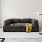 Van Buren Foldable Lazy Sofa Bed, Corduroy - Joe’s Haven