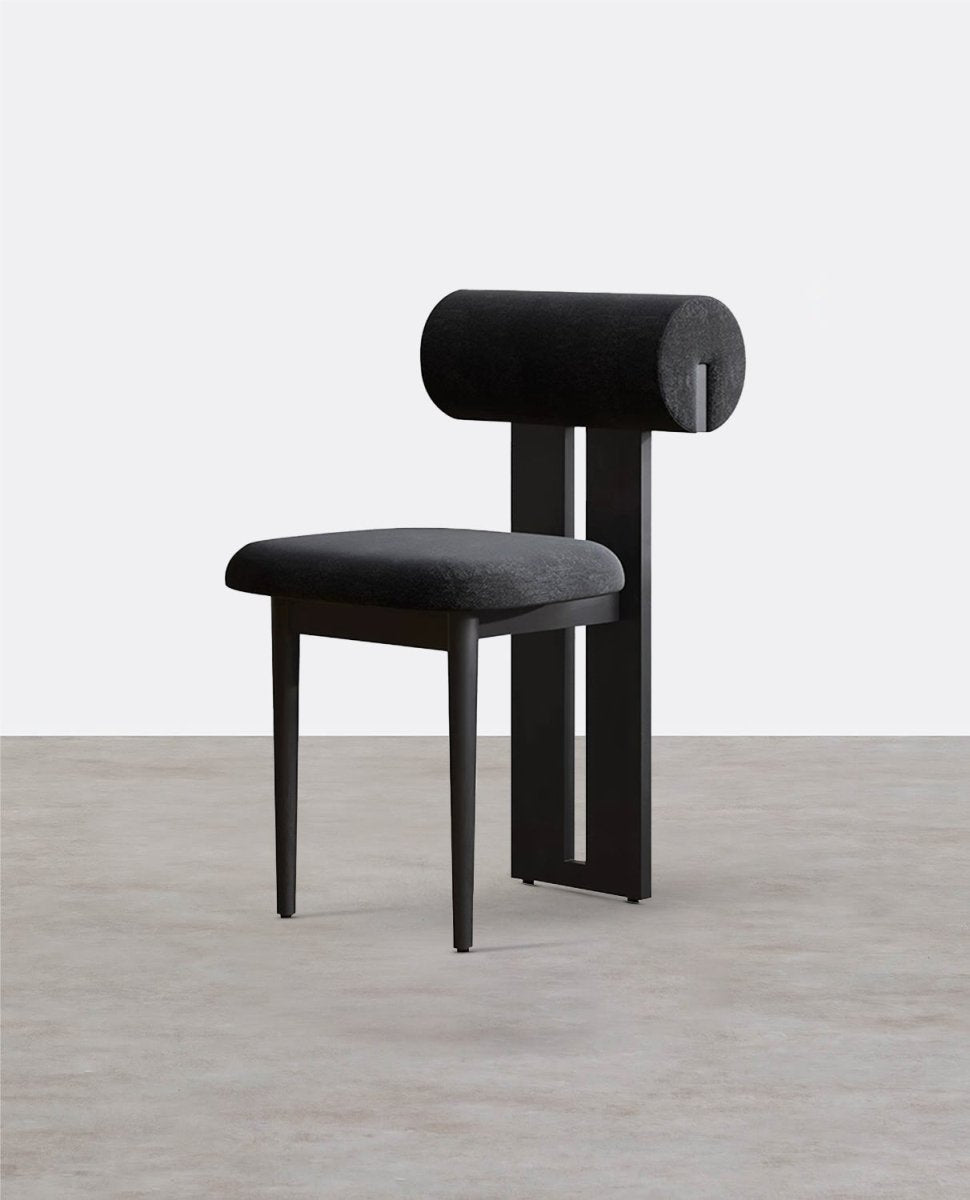 A Set of 2 Maisie Dining Chair, Black Velvet, For Clearance - Joe’s Haven