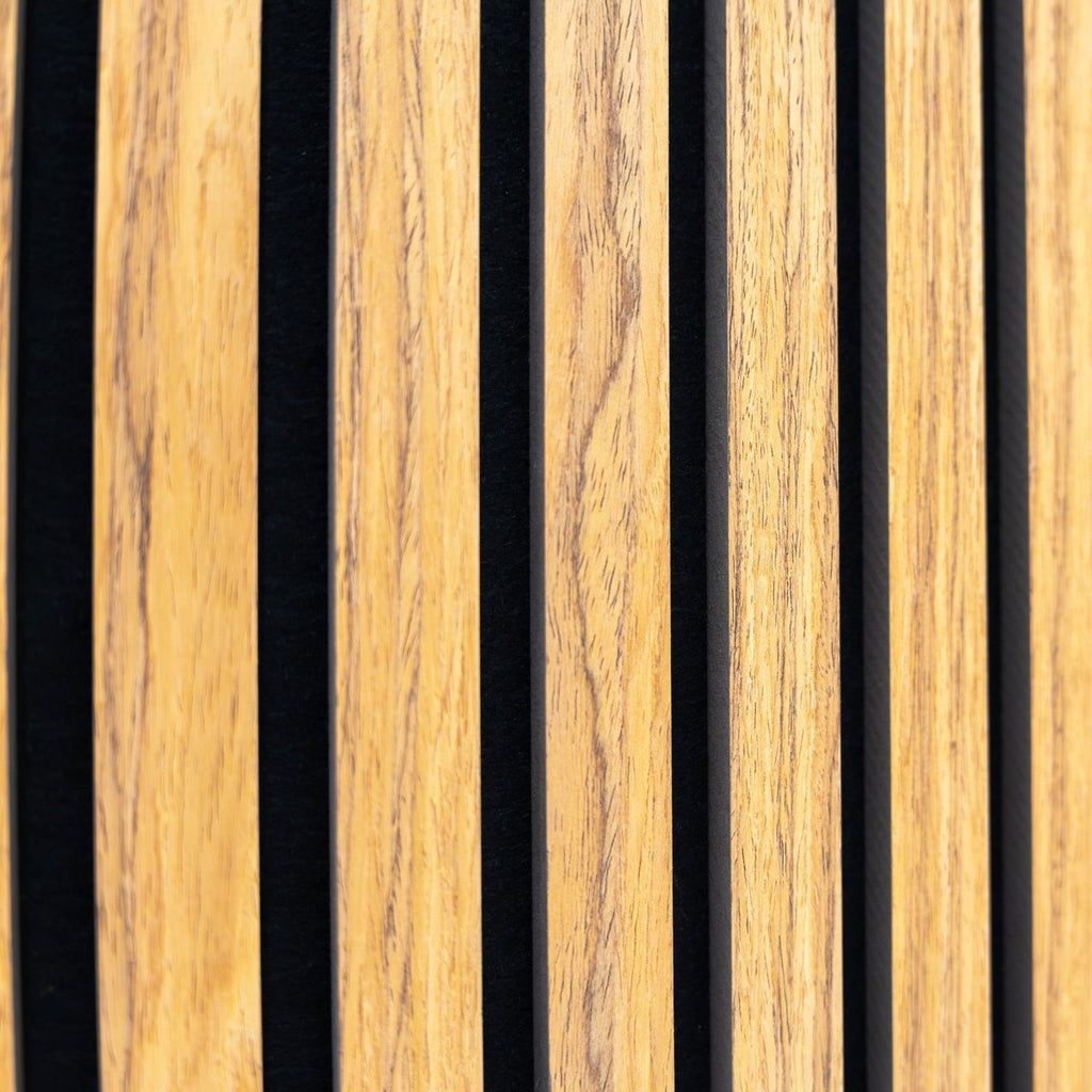 Acoustic Slat Wall Panel - Oak - Joe’s Haven