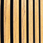 Acoustic Slat Wall Panel - Oak - Joe’s Haven