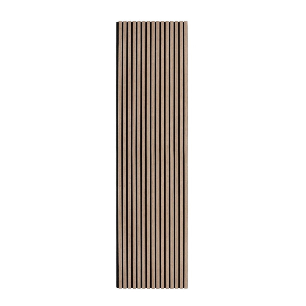 Acoustic Slat Wall Panel - Light Walnut - Joe’s Haven