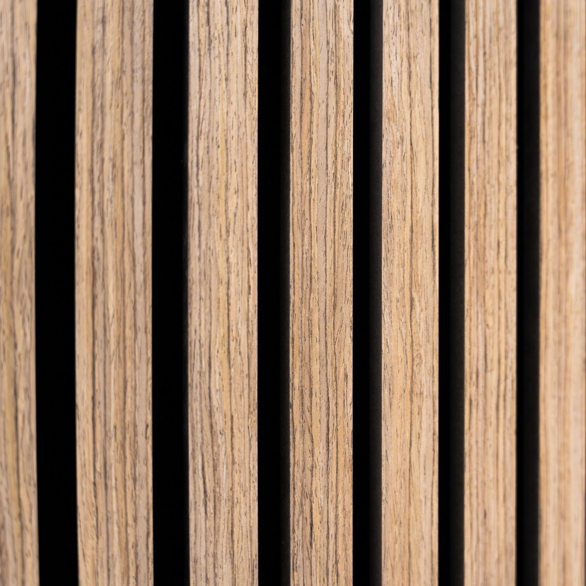 Acoustic Slat Wall Panel - Light Walnut - Joe’s Haven