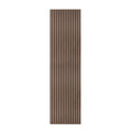 Acoustic Slat Wall Panel - Dark Walnut - Joe’s Haven