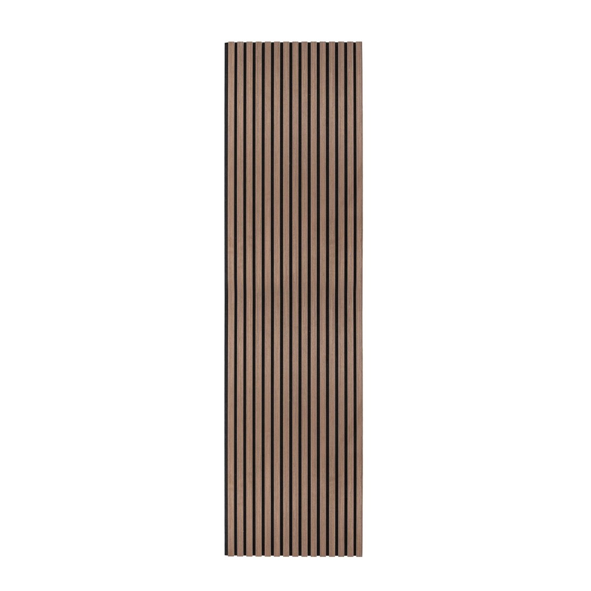 Acoustic Slat Wall Panel - Dark Walnut - Joe’s Haven