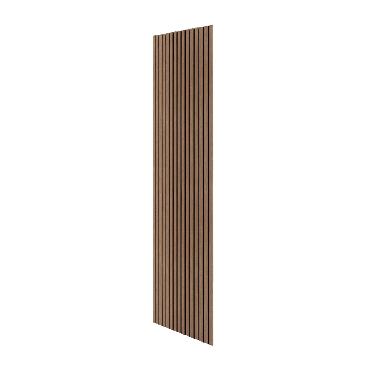 Acoustic Slat Wall Panel - Dark Walnut - Joe’s Haven