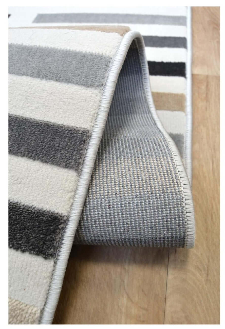 Abstract Multicolour Stripe Rug | R469A - Joe’s Haven