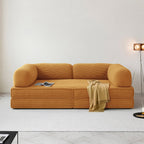 Van Buren Foldable Lazy Sofa Bed, Corduroy - Joe’s Haven