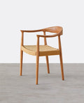 Abiram Rattan Dining Chair, Solid Wood - Joe’s Haven