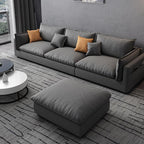 G918 Amos Three Seater Sofa Corner, Leathaire