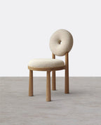 Evelyn Donut Dining Chair, Boucle - Joe’s Haven