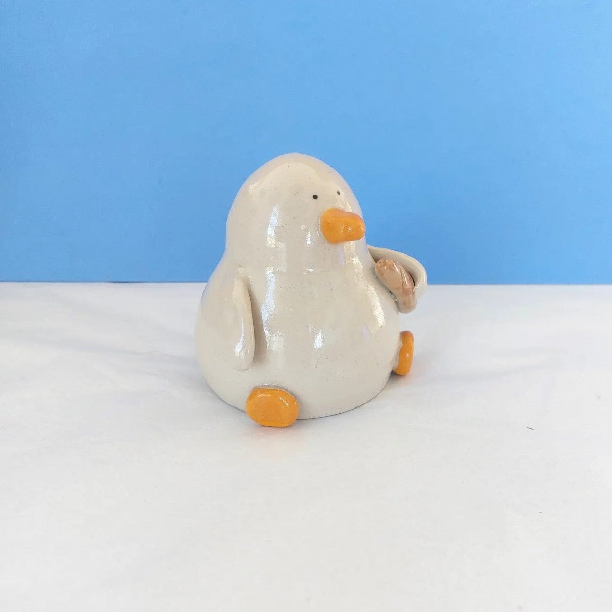 Ed with the Bread - Baguette Duck - Joe’s Haven