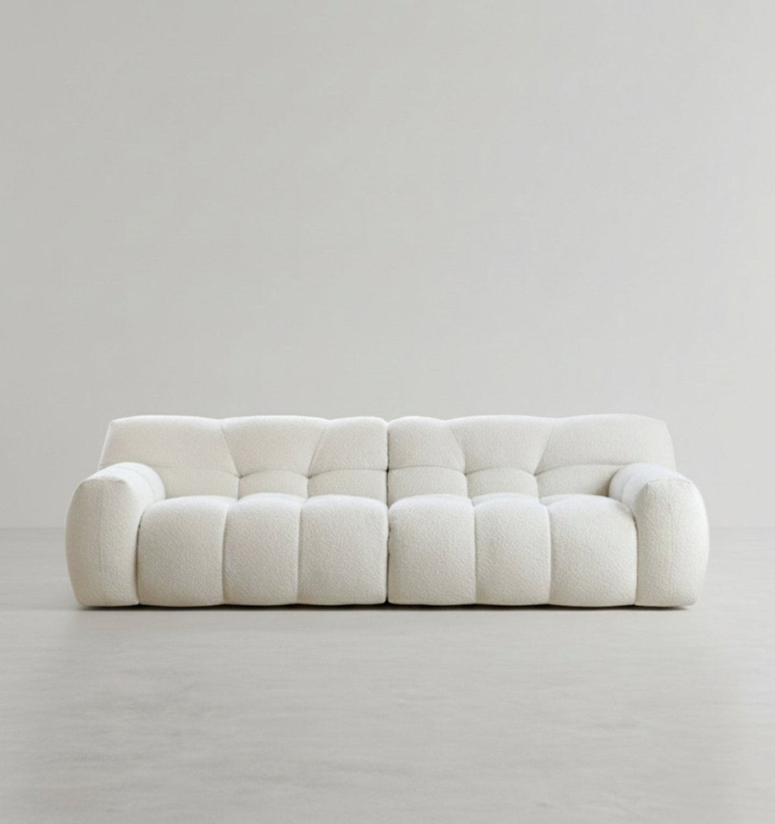 Cora Cloud Two/Three Seater Sofa, Boucle - Joe’s Haven