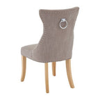 Regents Park Mink Linen Dining Chair - Joe’s Haven