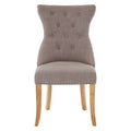 Regents Park Mink Linen Dining Chair - Joe’s Haven