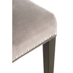 Regents Park Grey Velvet With Tufted Back Dining Chair - Joe’s Haven