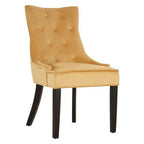 Daxton Ochre Velvet Dining Chair - Joe’s Haven