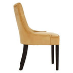 Daxton Ochre Velvet Dining Chair - Joe’s Haven