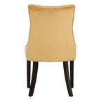 Daxton Ochre Velvet Dining Chair - Joe’s Haven