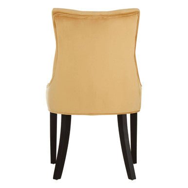 Daxton Ochre Velvet Dining Chair - Joe’s Haven