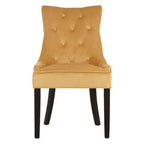 Daxton Ochre Velvet Dining Chair - Joe’s Haven
