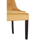 Daxton Ochre Velvet Dining Chair - Joe’s Haven