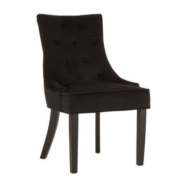 Daxton Black Velvet Dining Chair - Joe’s Haven